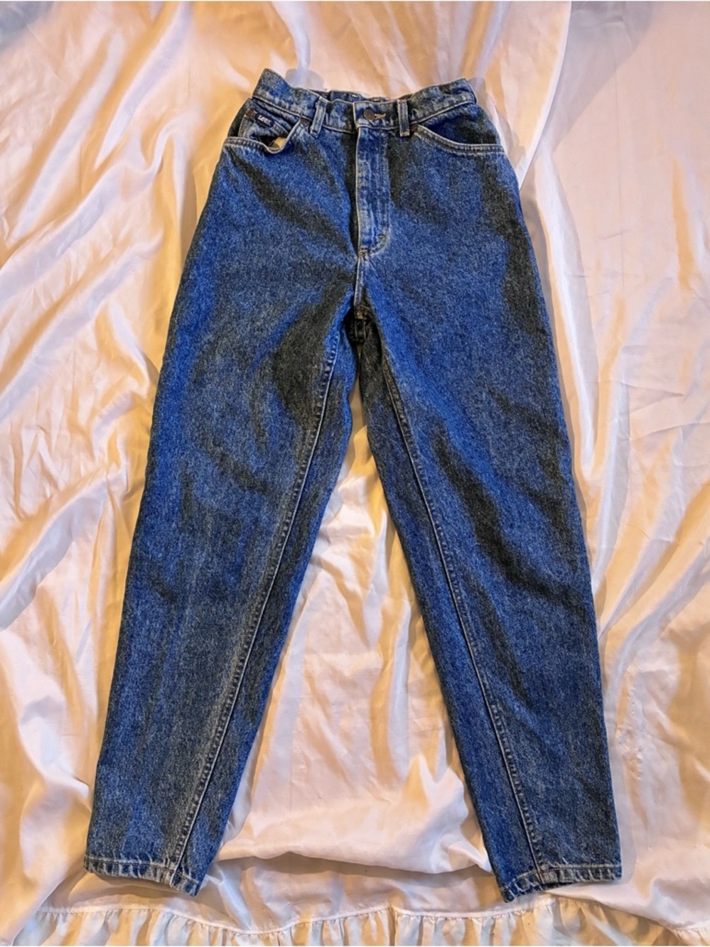 Vintage Lee High Rise Tapered Mom Jeans